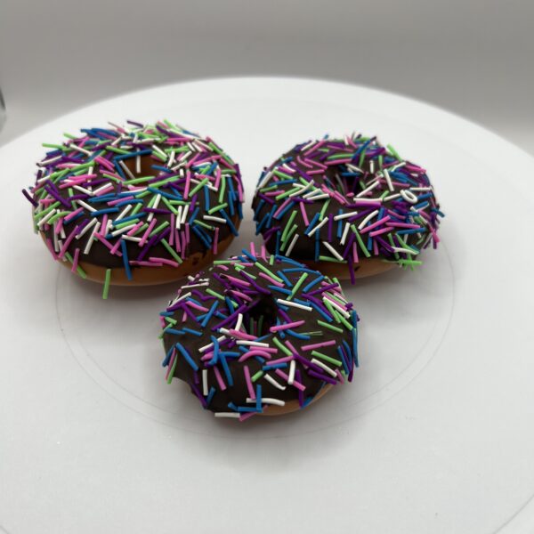 Faux Chocolate Donuts