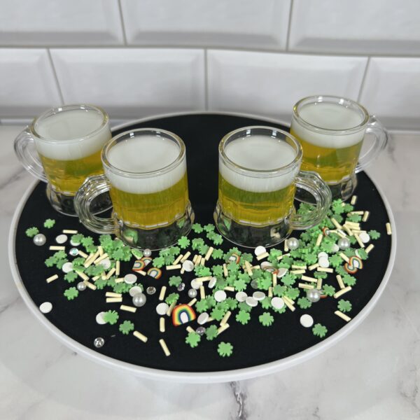 Faux Resin Beer in Mini Mugs