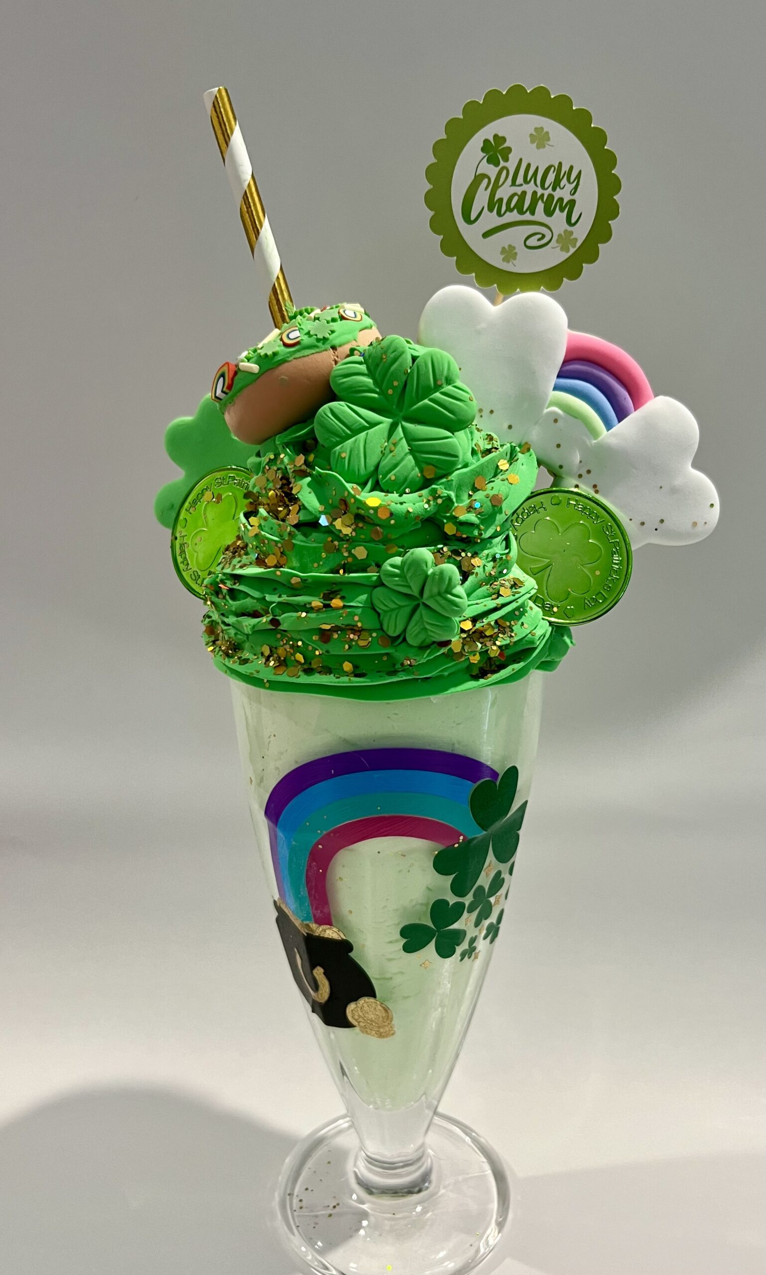 Faux St Patrick’s Milkshake