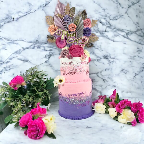Faux Mother’s Day cake - fake bake non edible