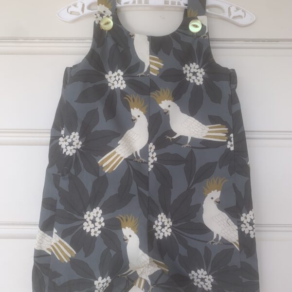 Australian themed Handmade romper/short overall. Size 1