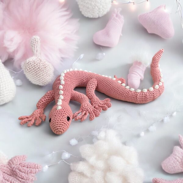 Crochet Gecko