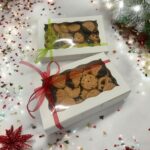 Handcrafted Faux Cookie Gift Box - Realistic Holiday Display Decor